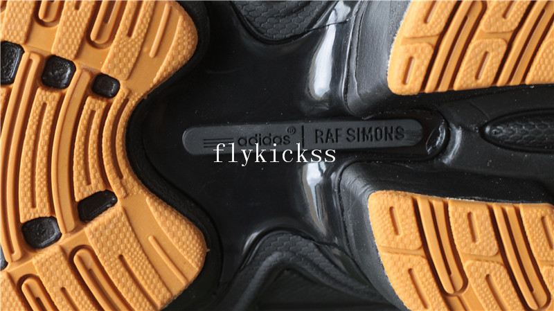 Raf Simons x Adidas Ozweego 2 Consortium Black Gum
